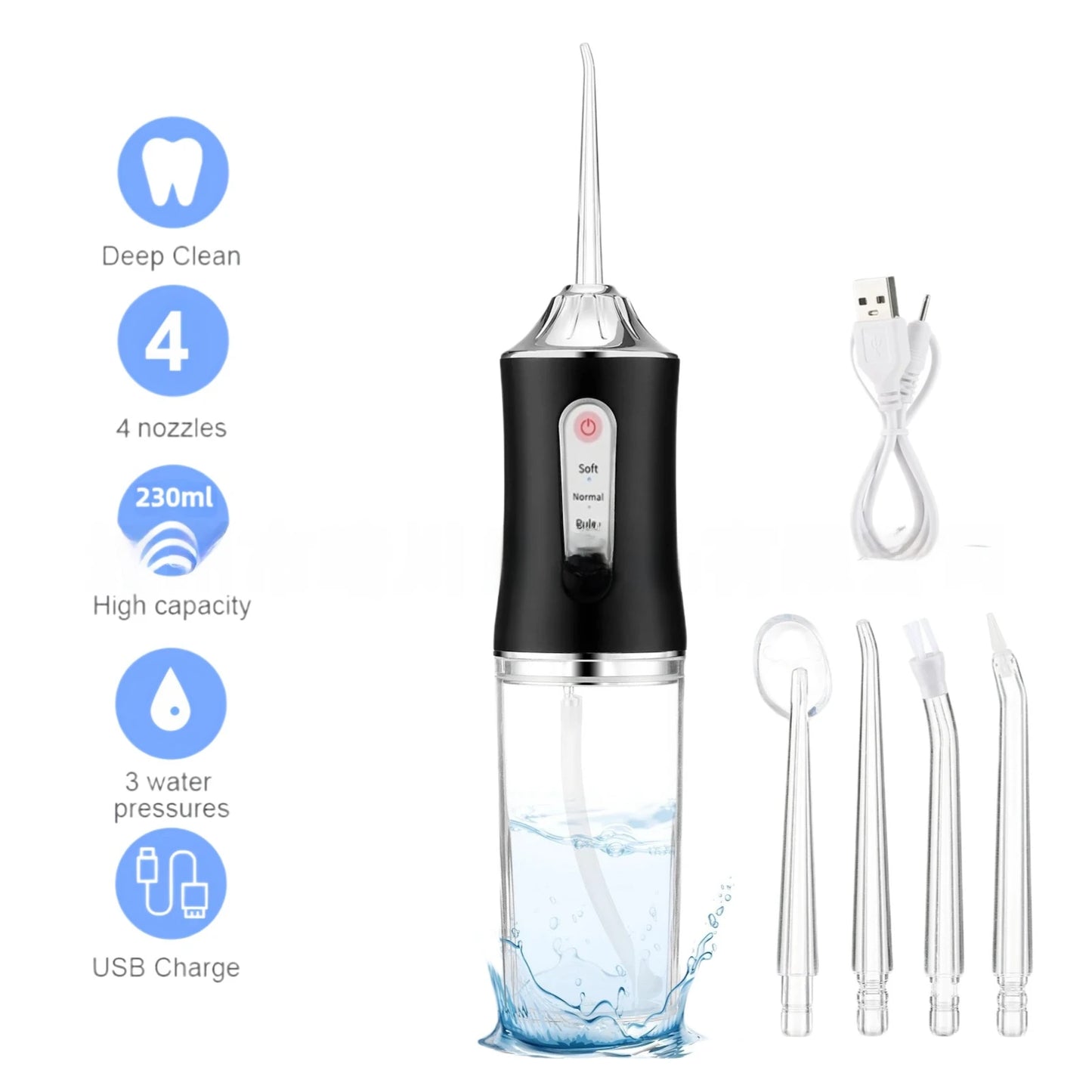 Pulse Oral Irrigator Oral Irrigator Oral Irrigator Irrigator Water Flosser Water Flosser for Teeth for Teeth Special Counter