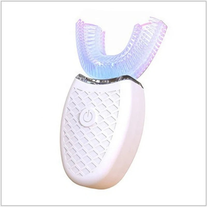 Soft Bristle U Shape Smart Teeth Whitening Waterproof Profesional Rechargeable Automatic Tooth Brush Set