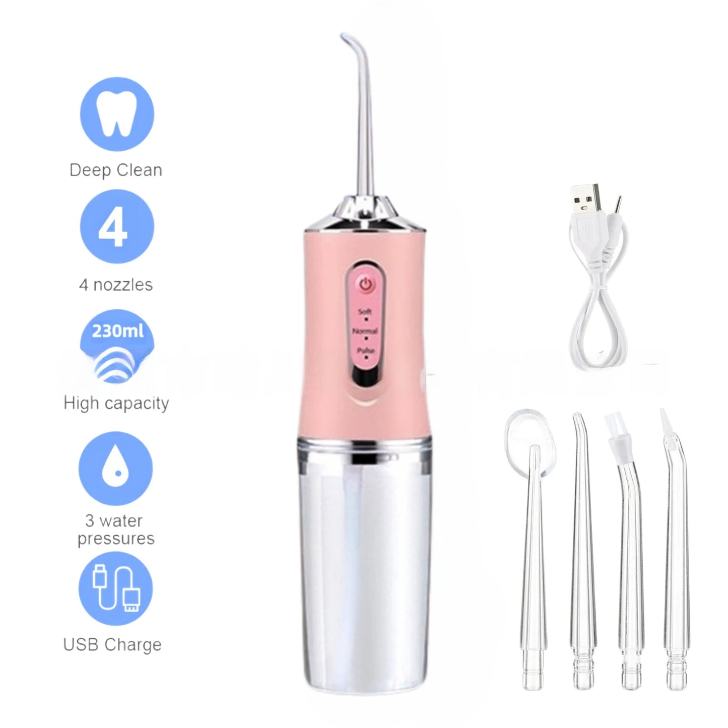 Pulse Oral Irrigator Oral Irrigator Oral Irrigator Irrigator Water Flosser Water Flosser for Teeth for Teeth Special Counter