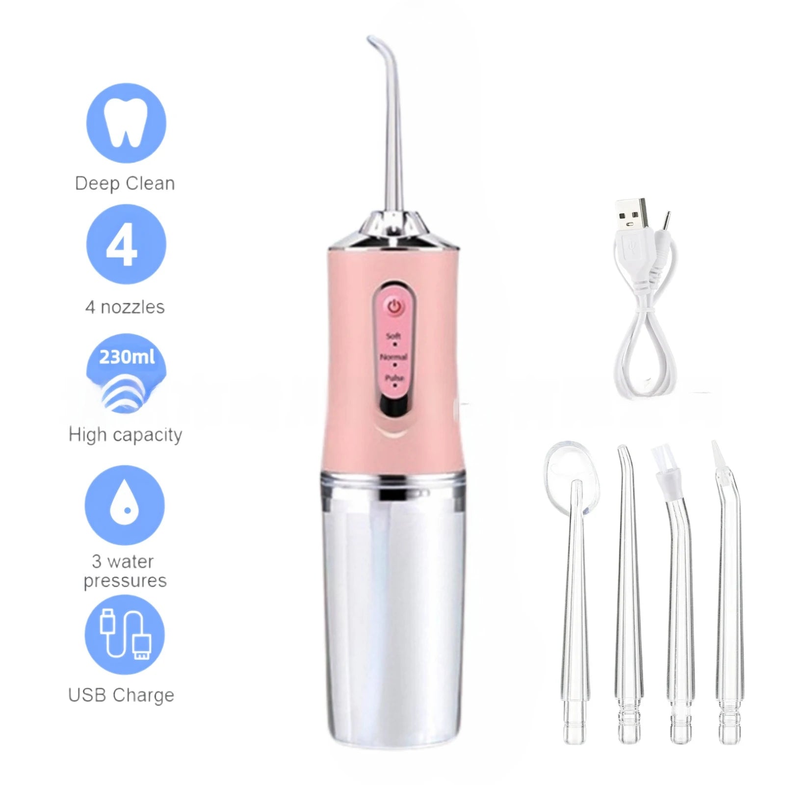 Pulse Oral Irrigator Oral Irrigator Oral Irrigator Irrigator Water Flosser Water Flosser for Teeth for Teeth Special Counter